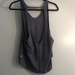 Lululemon tank top with v back